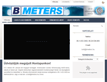 Tablet Screenshot of bmeters.hu